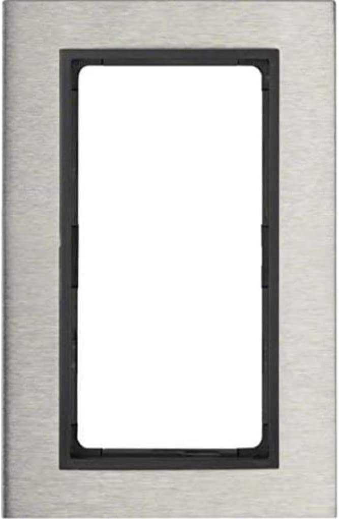 Berker 13093606 Rahmen mit großem Ausschnitt B.7 Edelstahl/anthrazit Mesch Shop Berker 13093606 Rahmen mit großem Ausschnitt B.7 Edelstahl/anthrazit Mesch Shop